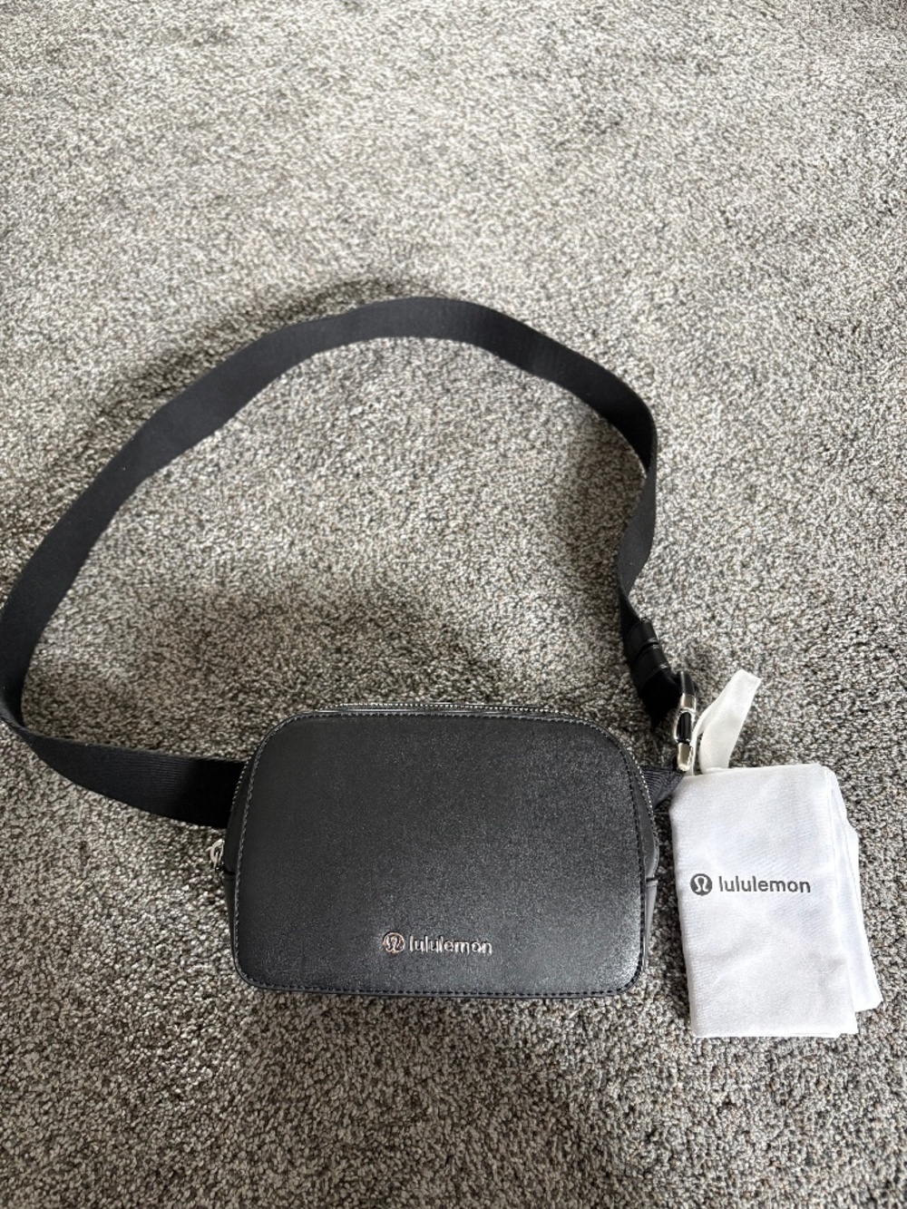 New Lululemon leather belt bag